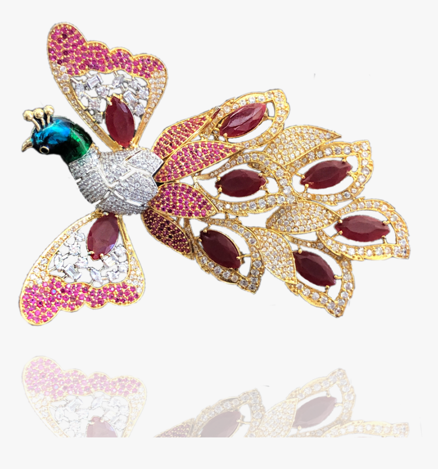 Customise & Buy Peacock Pendant Designs Online - Crystal, HD Png Download