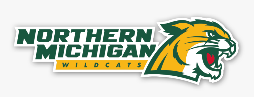 Northern Michigan University Wildcat Logo, HD Png Download