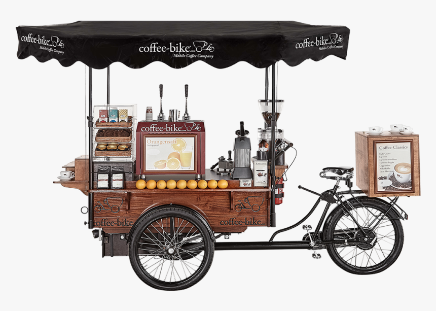 Coffee-bike - Coffee Bike, HD Png Download