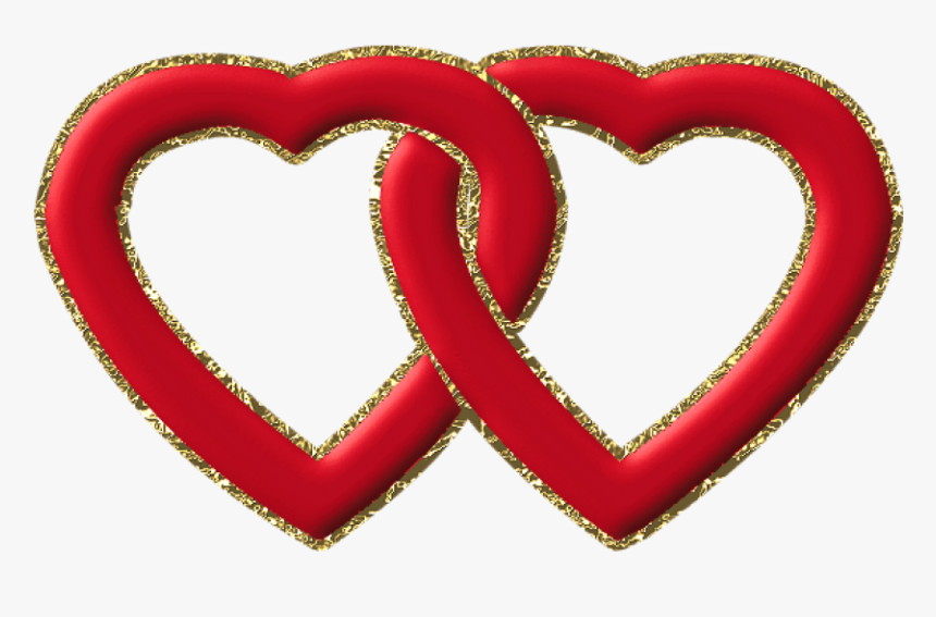 Transparent Two Hearts One Love Clipart - Harts Photo Frame Png, Png Download