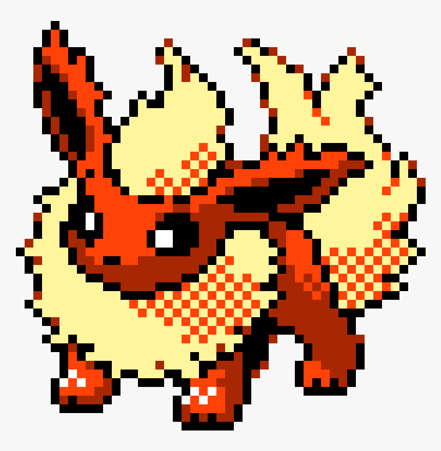 Dibujos Cuadriculados De Pokemon, HD Png Download