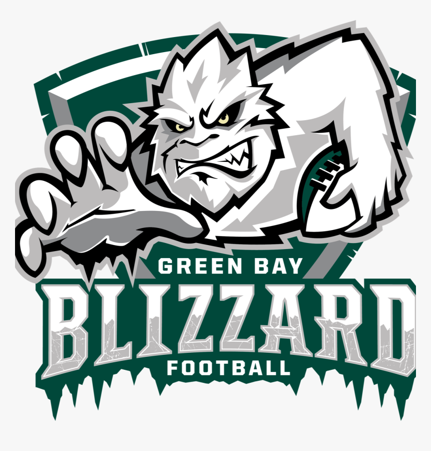 Green Bay Blizzard Football Clipart , Png Download - Green Bay Blizzard, Transparent Png