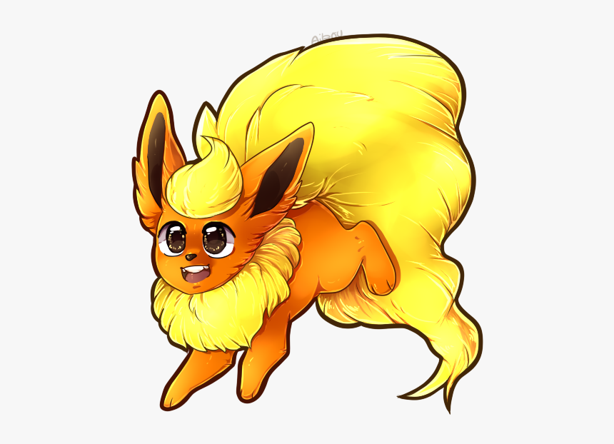 Flareon~ - Cartoon, HD Png Download