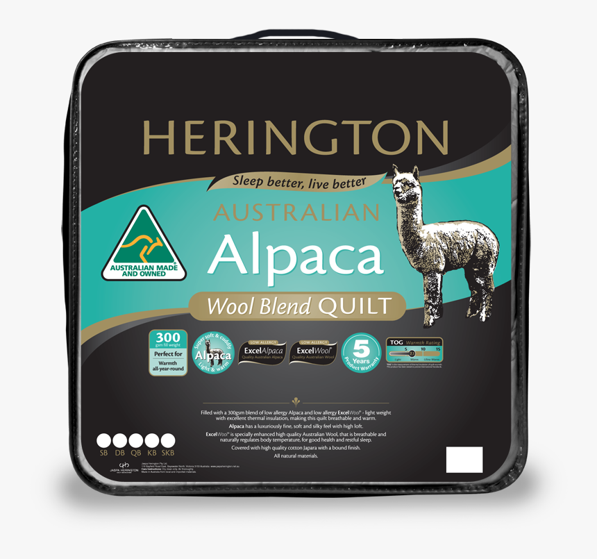 Herrington Alpaca Wool Blend Quilt, HD Png Download
