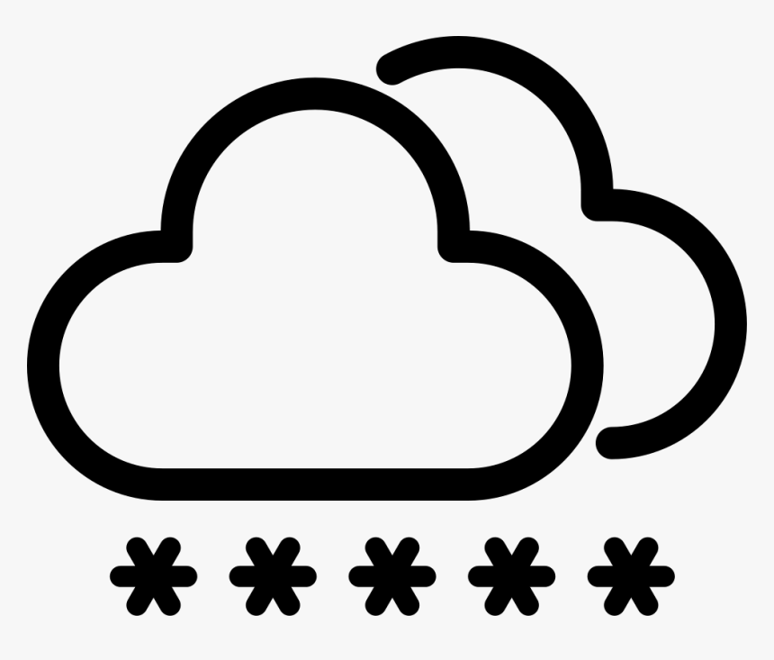 Icon Rain Png White, Transparent Png