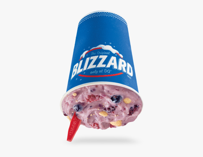 Harvest Berry Pie Blizzard® Treat - Zero Gravity Blizzard Dq, HD Png Download