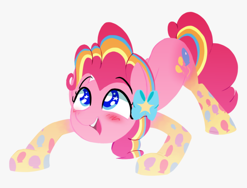 28 Collection Of Rainbow Alpaca Drawing - Pinkie Pie Rainbow Power Mlp, HD Png Download