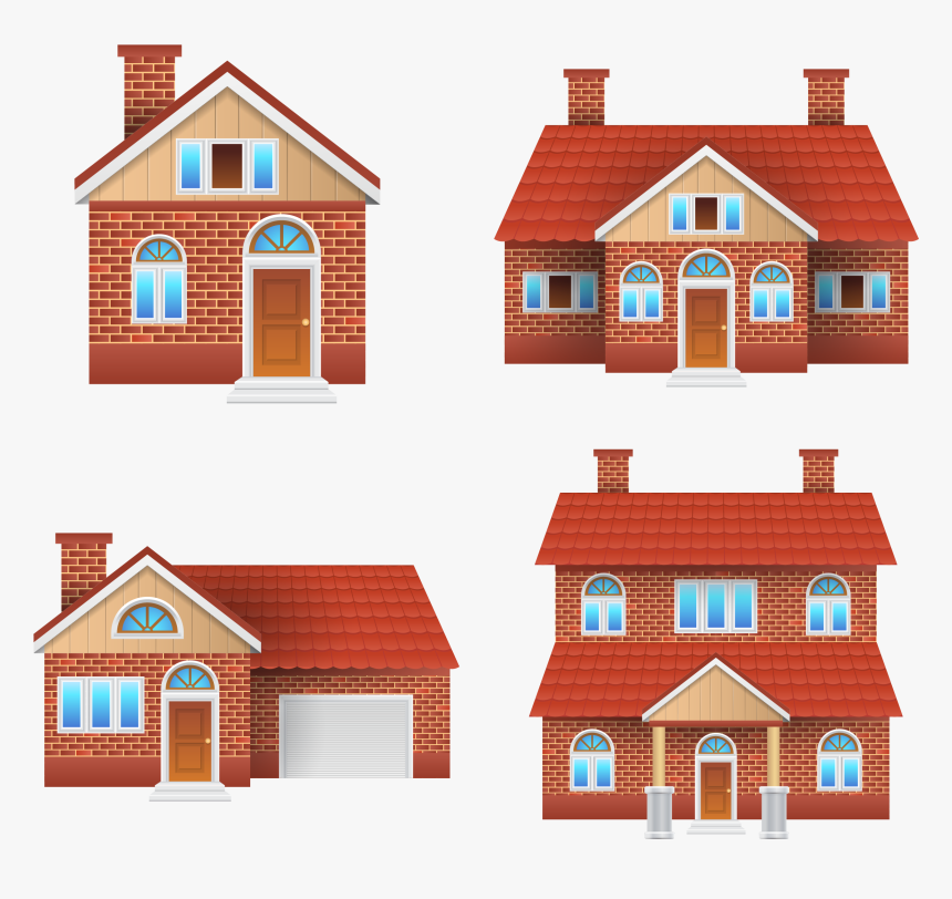 Houses Png, Transparent Png