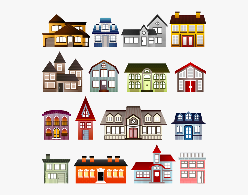 Houses Svg Clip Arts, HD Png Download