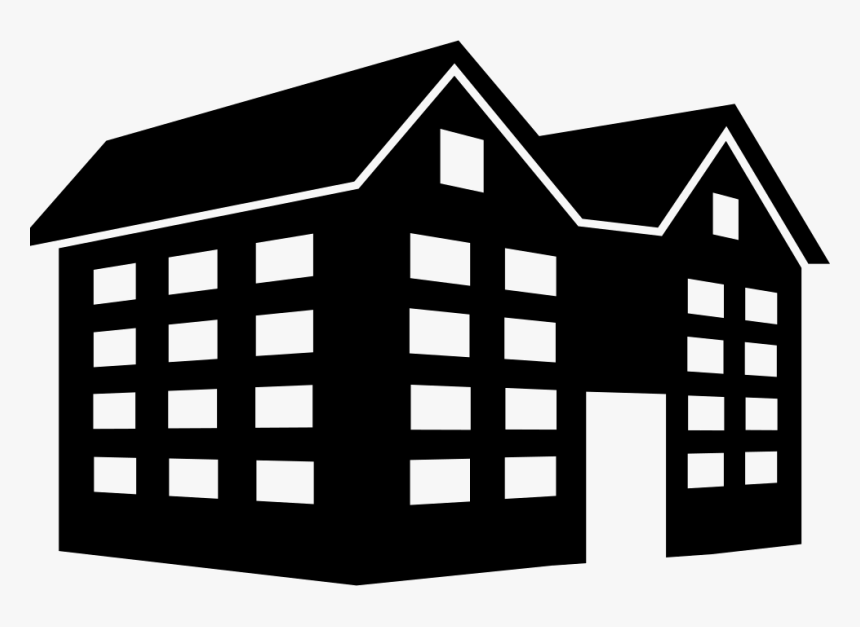 Building Of Big Houses Style, HD Png Download