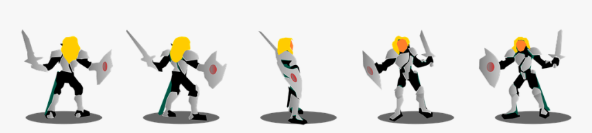 Dragon Slayer, Warrior, Rpg, Sprite, Computer Game, HD Png Download