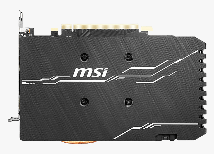 The Backside Of The 1660 Ventus Xs 6g Oc Graphics Card, HD Png Download