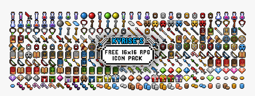 Kyrise S Free Rpg Icon Pack, HD Png Download