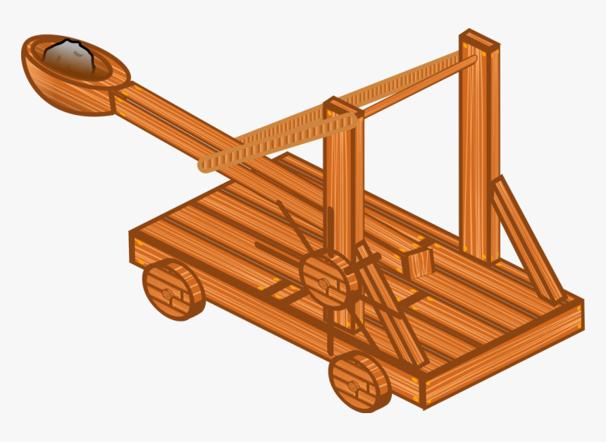 Catapult, Medieval, Rpg, Weapon, Besiege, Siege, War, HD Png Download