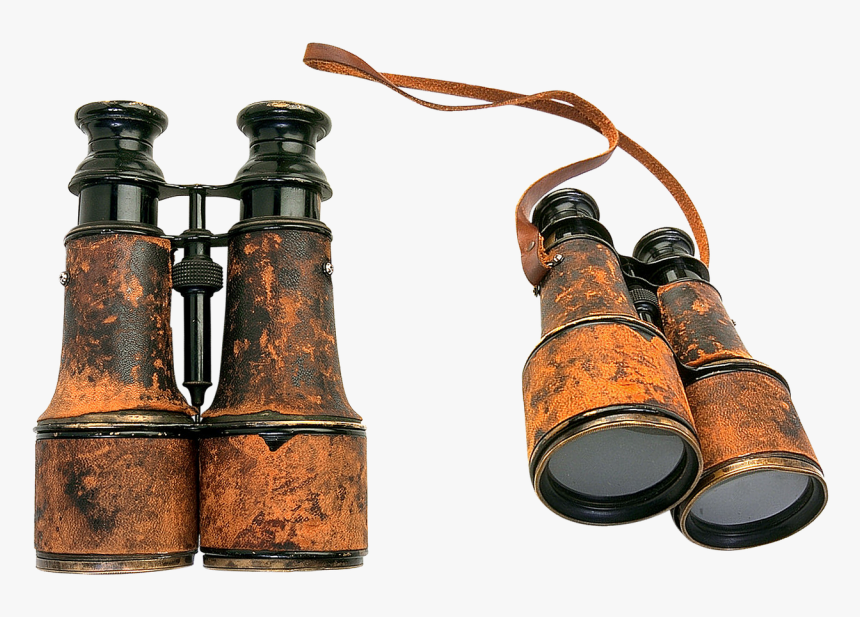 Binoculars, Field, Military, Optics, Appliance, Old, HD Png Download