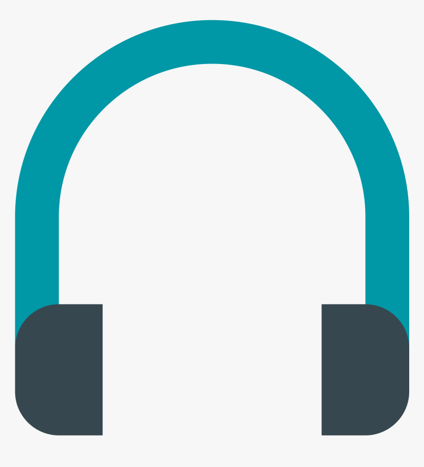 Icons8 Flat Headset, HD Png Download