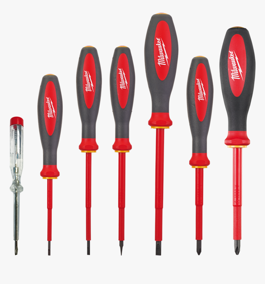 7pc Vde Insulated Screwdriver Set, HD Png Download
