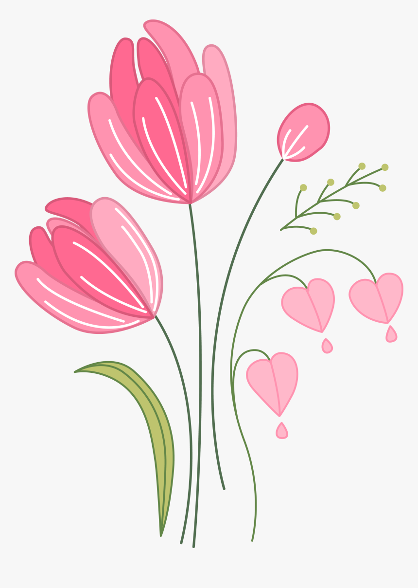 Tulip Euclidean Vector Computer File, HD Png Download