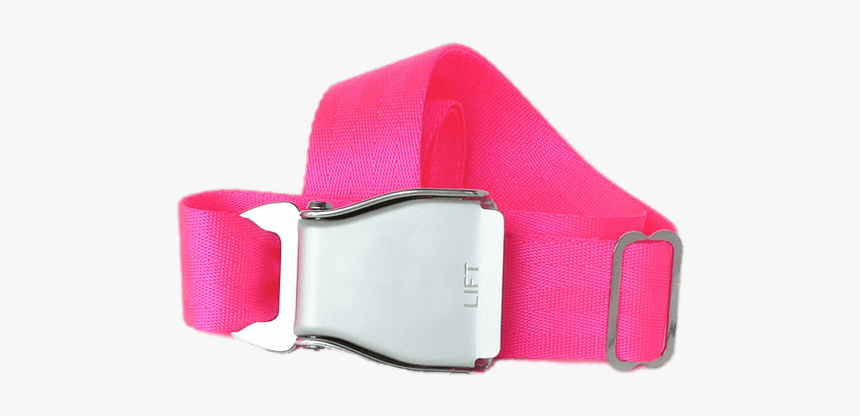 Airplane Seat Belt Neon Pink, HD Png Download