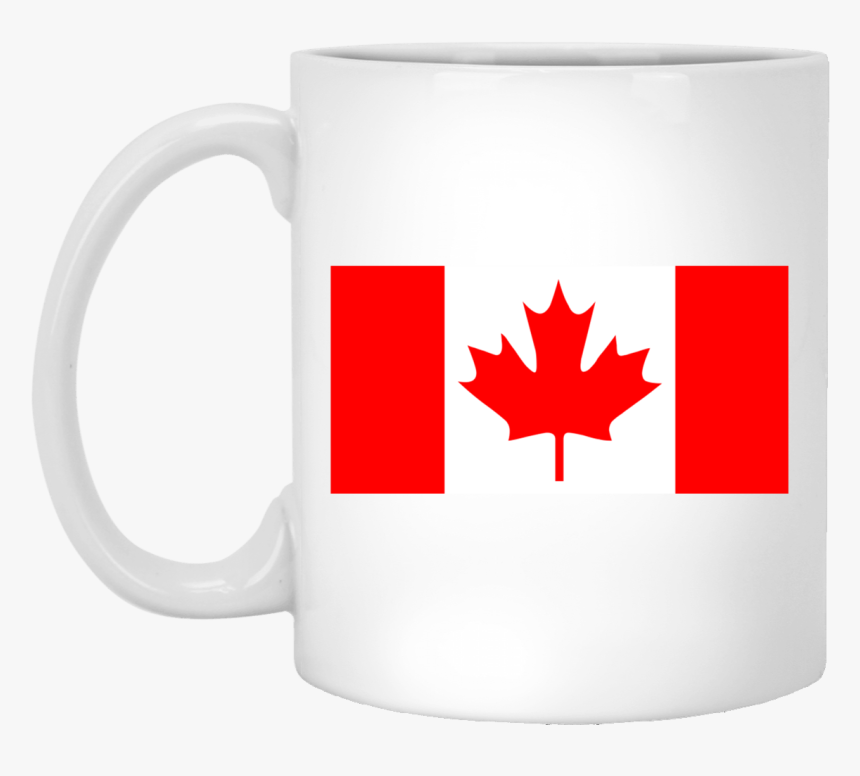 Canada Flag White Mug 11 Oz, HD Png Download