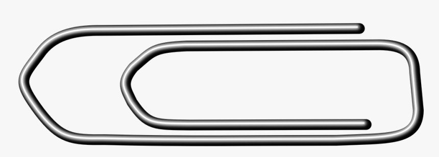 Paperclip, Paper-clip, Attach, Clips, Hold, Office, HD Png Download