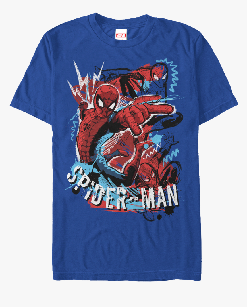 Sketches Spider Man T Shirt, HD Png Download