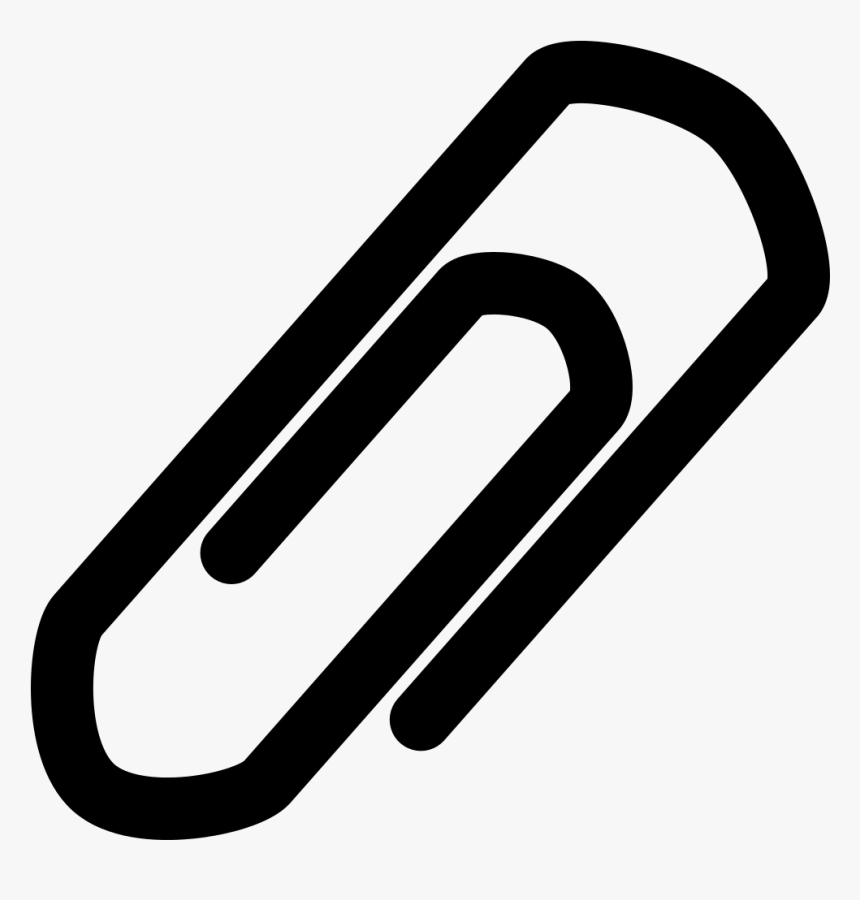 Paperclip Tilted, HD Png Download