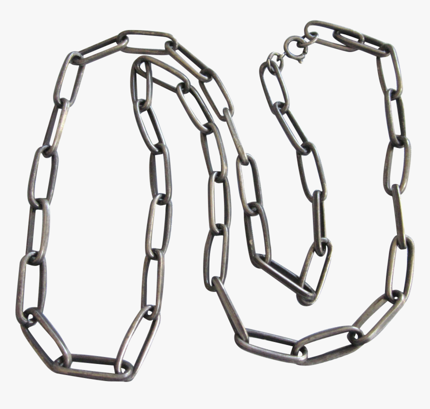 Vintage Heavy Pewter Finish Paper Clip, HD Png Download