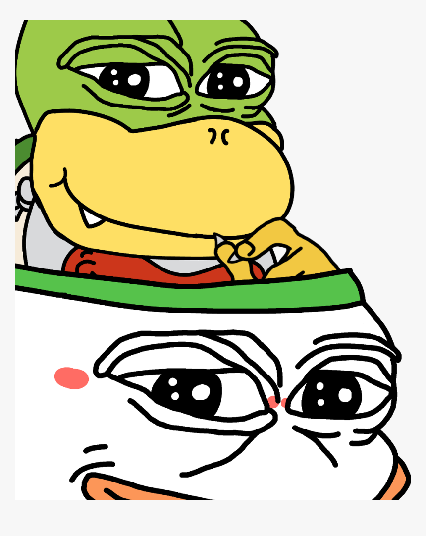 View Samegoogleiqdbsaucenao Smug Bowser Jr ,, HD Png Download