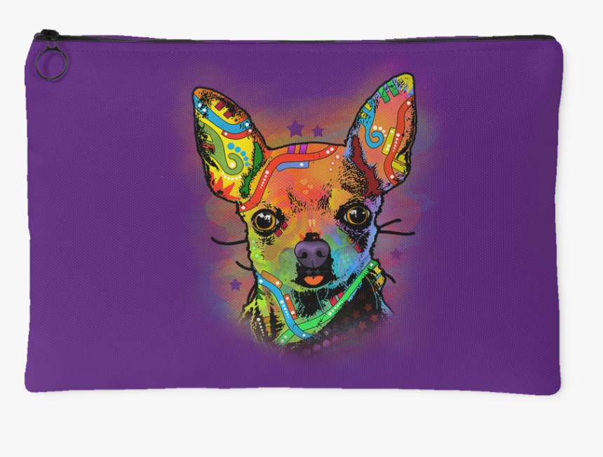 Chihuahua Accessory Pouch, Purple, HD Png Download