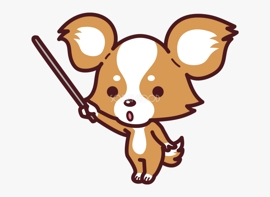 Puppy Chihuahua Clip Art Illustration Vector Graphics, HD Png Download