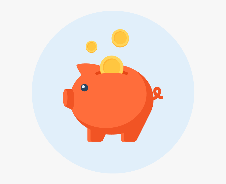 Transparent Piggy Bank Png, Png Download