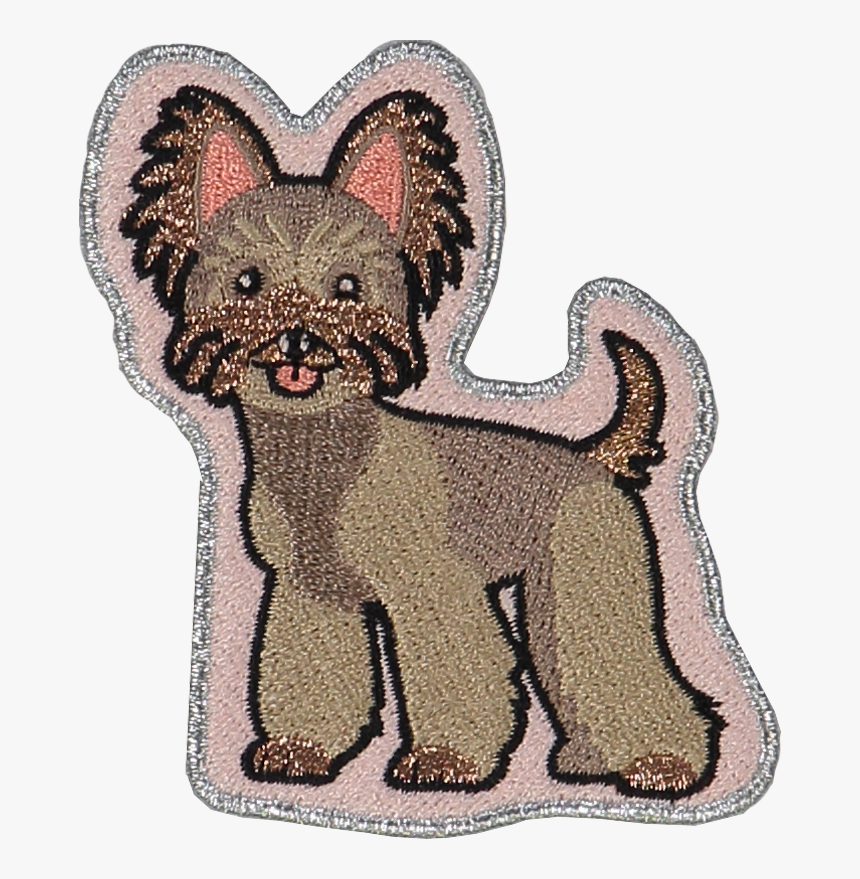 Yorkie Sticker Patch, HD Png Download