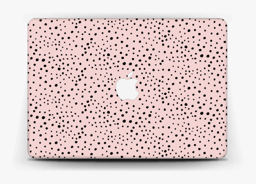 Black Dots On Pink Skin Macbook Air 13”, HD Png Download