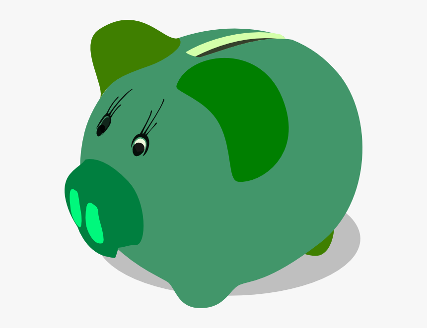 Free Piggy Bank The Free Download Clipart, HD Png Download