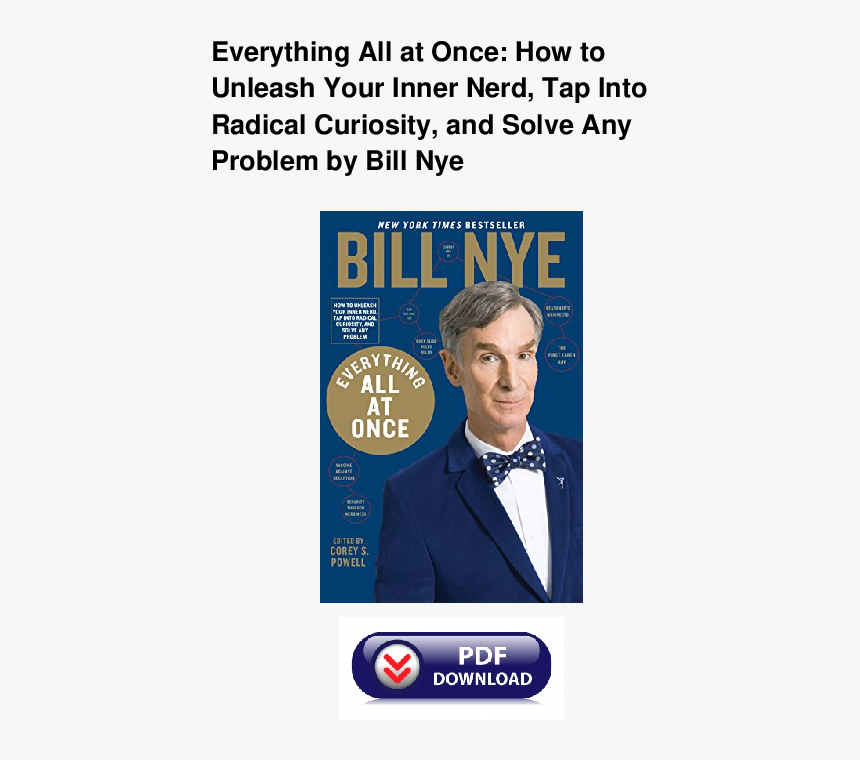 Bill Nye Png, Transparent Png