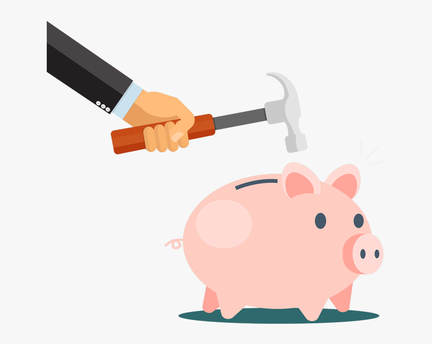Piggy-bank, HD Png Download
