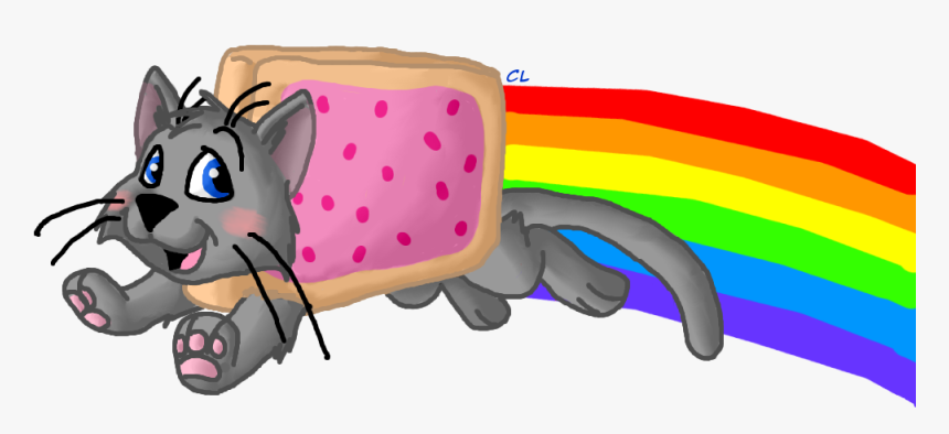 Nyan Cat Again, HD Png Download