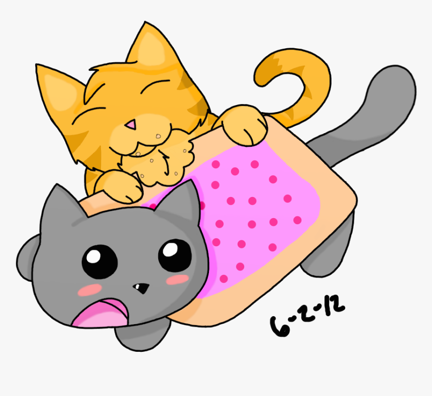 Transparent Nyan Cat Png, Png Download