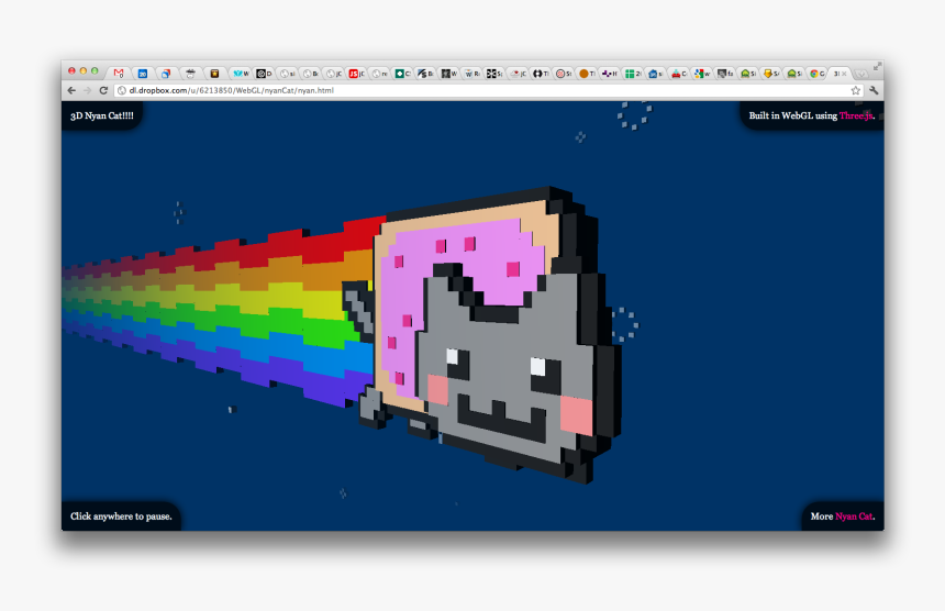 Nyan Cat Png, Transparent Png