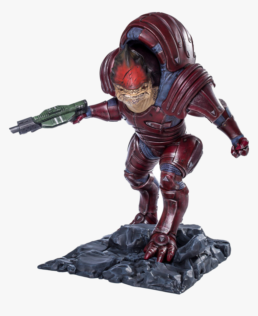 Gaming Heads Mass Effect Wrex, HD Png Download