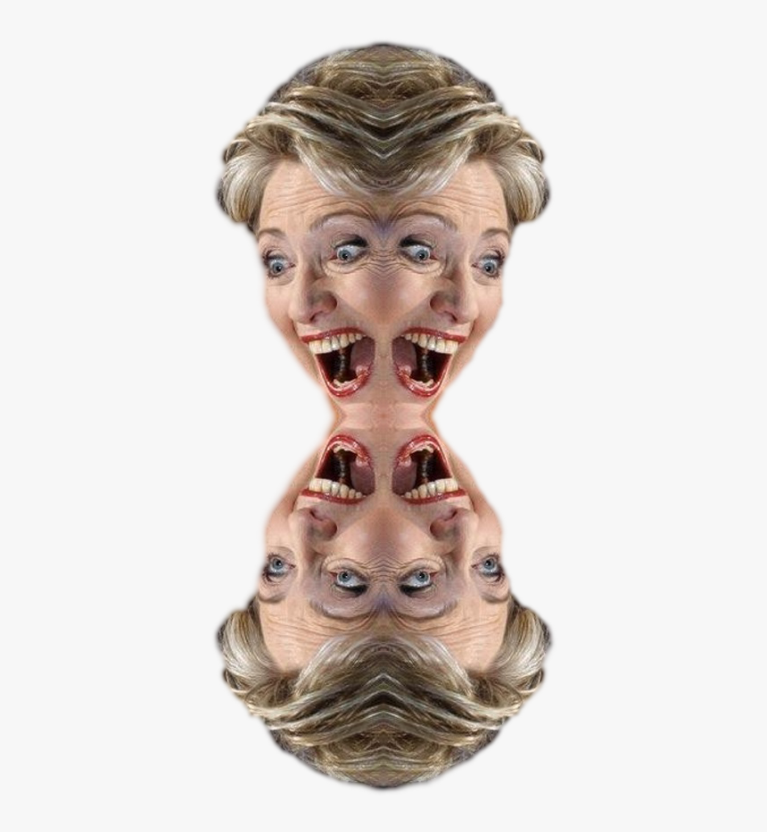 Hillary Face Png, Transparent Png