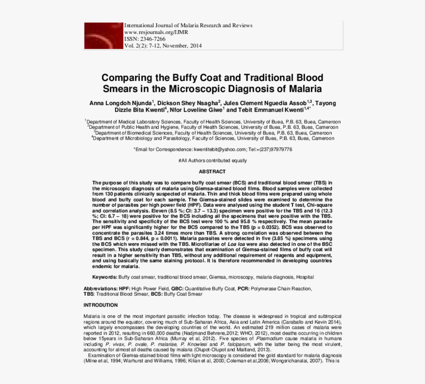 Blood Smear Png, Transparent Png