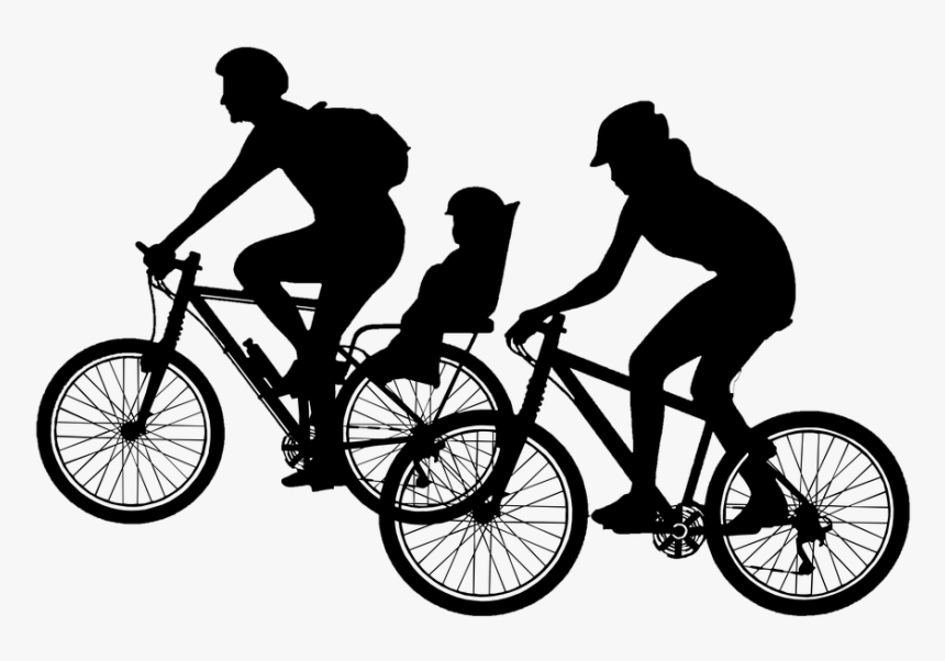 Desporto, Lazer, Bicicleta, Andar De Bicicleta, Família, HD Png Download