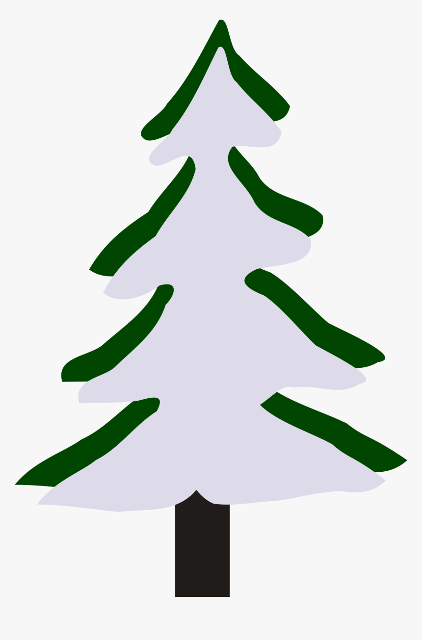 Winter Tree Clipart Small, HD Png Download