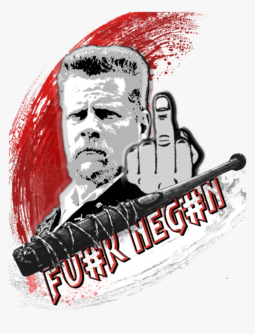 Fuck Negan Abraham, HD Png Download