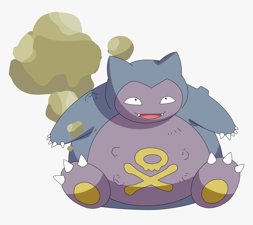 Toxic Snorlax, HD Png Download