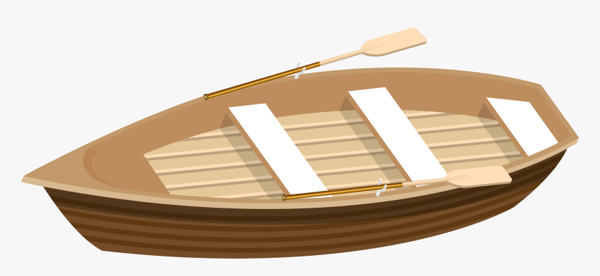Wooden Boat Transparent Png, Png Download