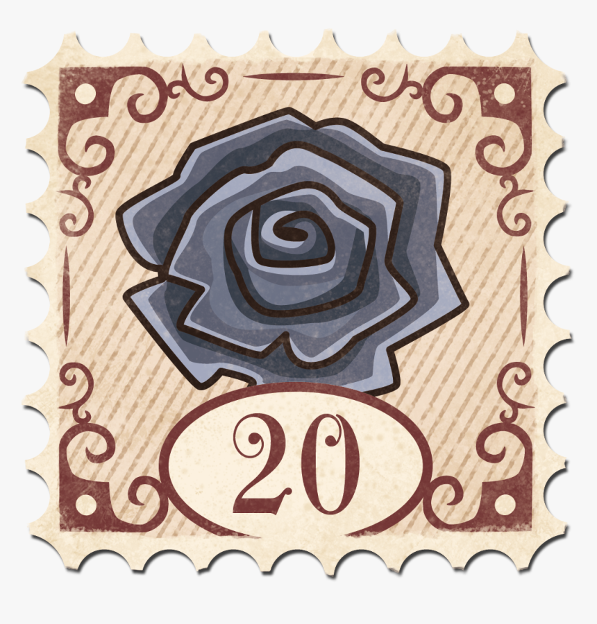 Stamp Beauty Beast Black, HD Png Download