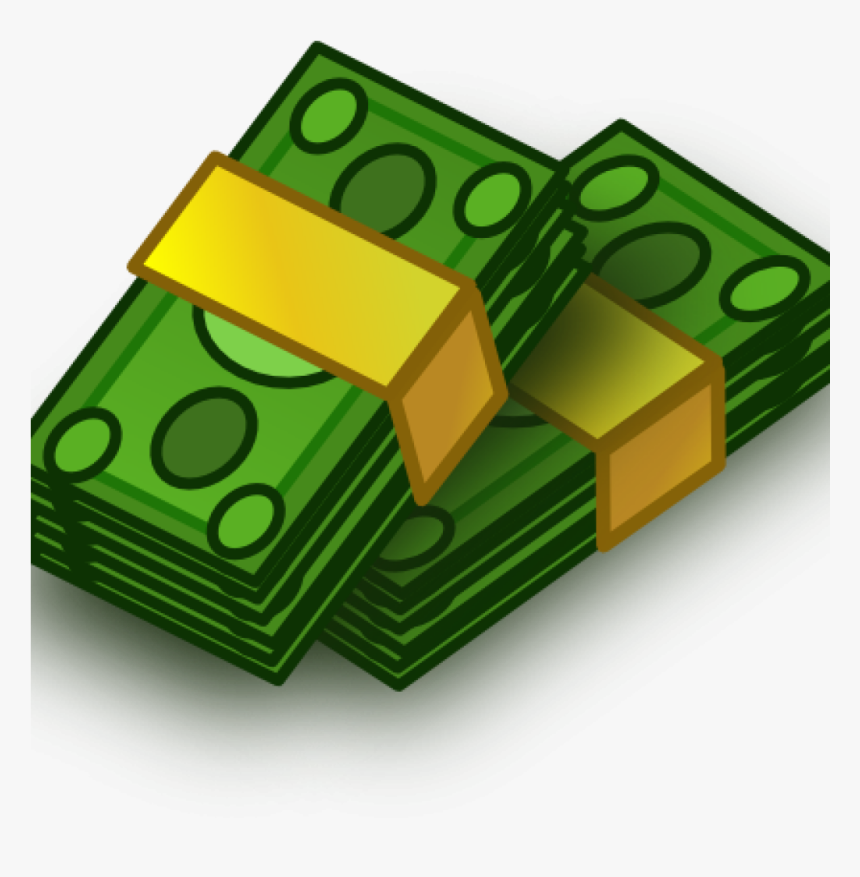 Money Stacks Clipart Stacks Of Cash Clipart Free Clipart, HD Png Download